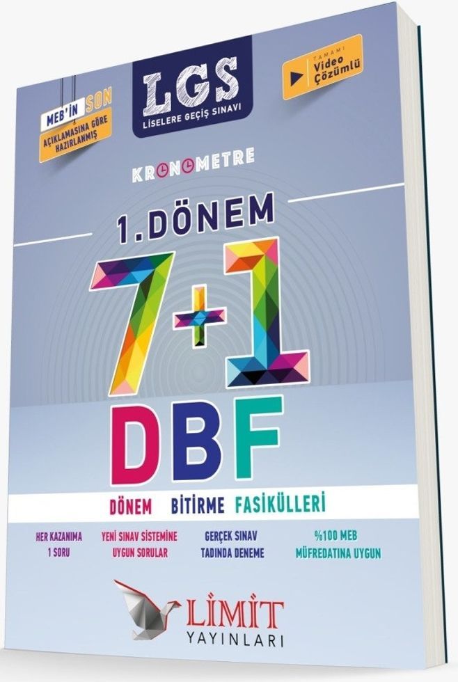 Limit Lgs 1.Dönem 7+1 Dönem Bitirme Fasikülleri