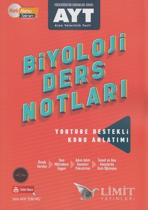 Limit Ayt Biyoloji Ders Notları