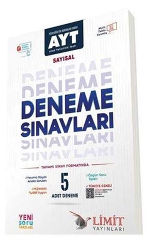 Limit Ayt Sayısal 5’Li Deneme Seti