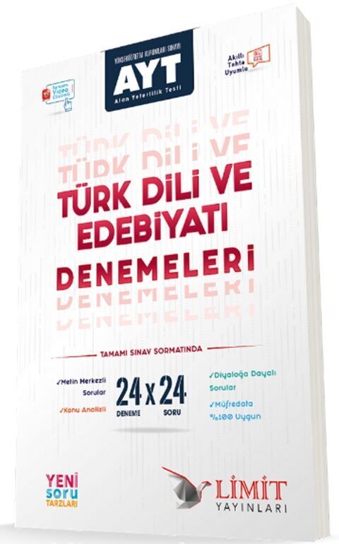 Limit Ayt 24’ Lü Türk Dili Ve Edebiyatı Denemeleri