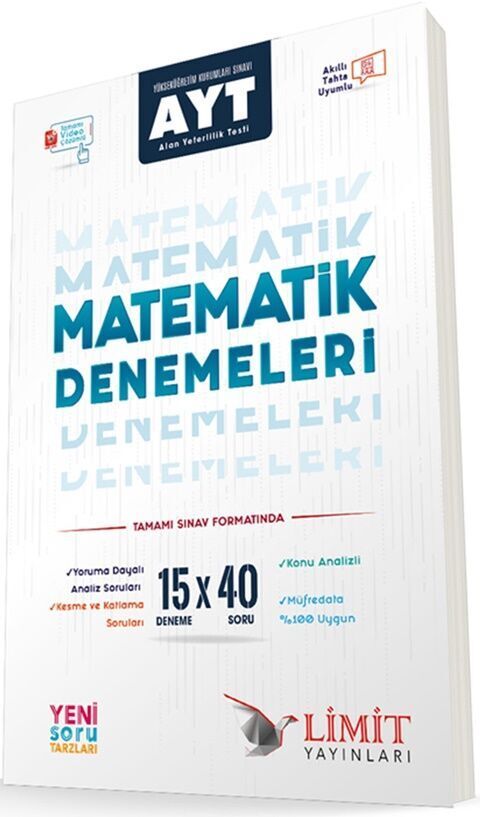 Limit Ayt 15’ Li Matematik Denemeleri