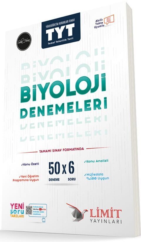 Limit Tyt 50’ Li Biyoloji Denemeleri