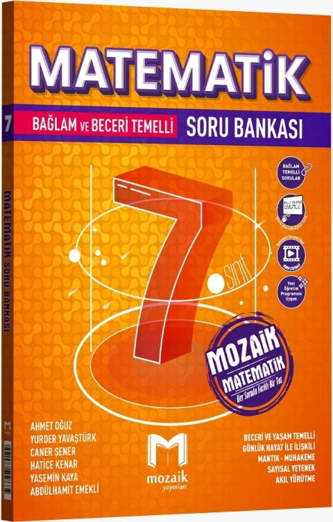 Mozaik Yayınları 7. Sınıf Matematik Soru Bankası 2027