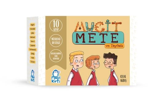 Mucit Mete Ve Tayfası - 3. Sınıf Hikaye Seti (10 Kitap)