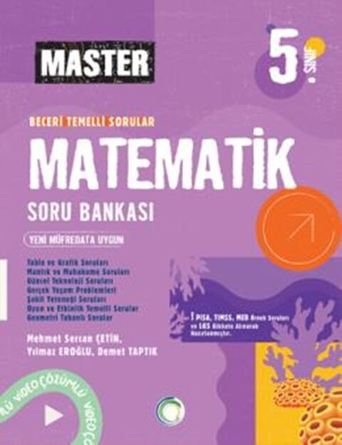  Okyanus Yayınları 5. Sınıf Master Matematik Soru Bankası **YENİ**