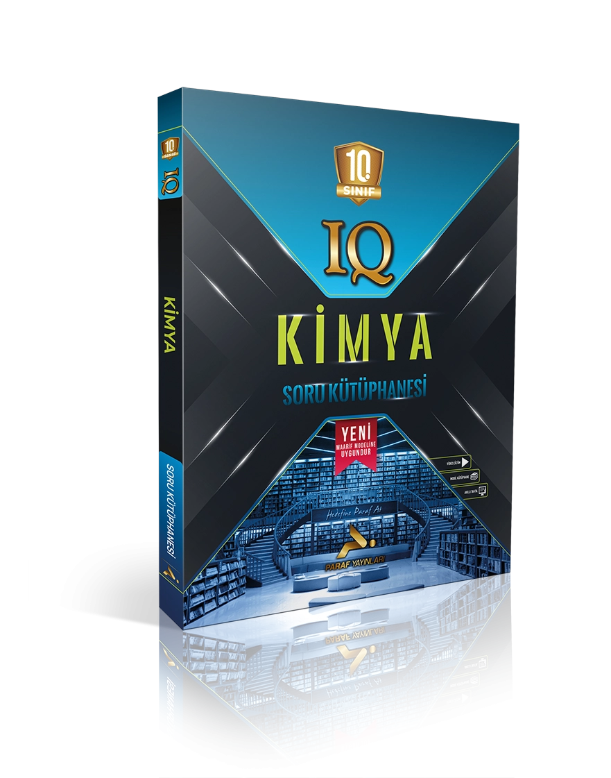 Paraf 10. Sınıf IQ Kimya Soru Kütüphanesi 2025-26 YENİ MÜFREDAT