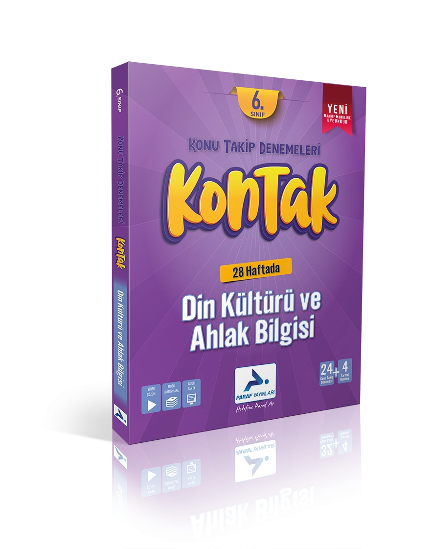 Paraf 6. Sınıf Din Kültürü ve Ahlak Bilgisi Konu Takip Denemeleri**YENİ**2025