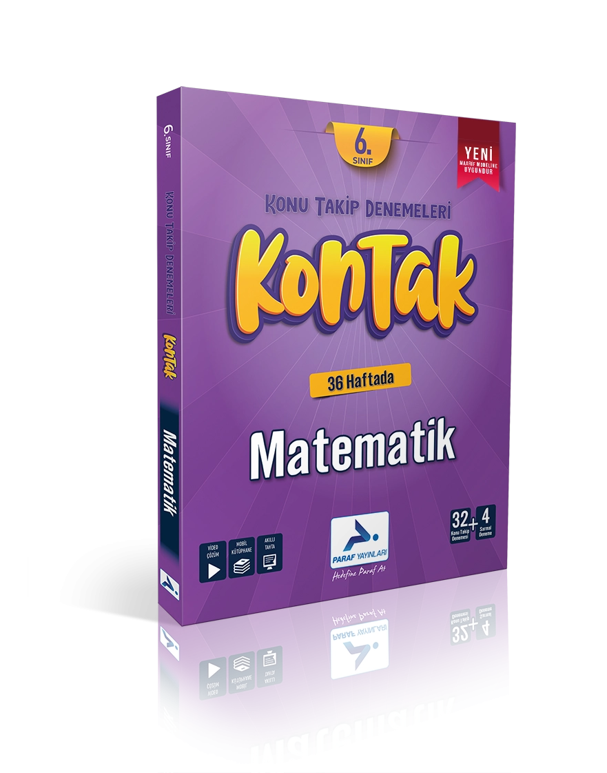 Paraf  6. Sınıf Matematik Konu Takip Denemeleri  **YENİ** 2025