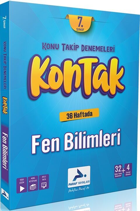 Paraf Yayınları 7. Sınıf Fen Bilimleri Kontak Denemeleri **YENİ**2025