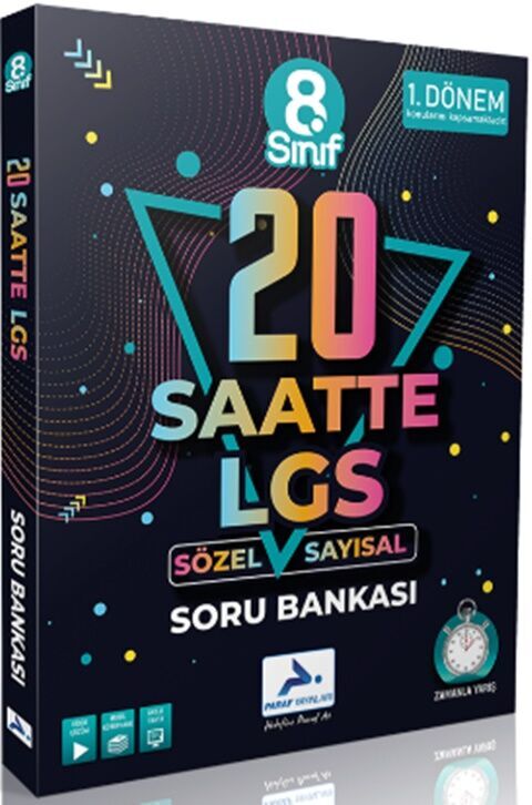 Paraf 8.Sınıf 20 Saatte Lgs Soru Bank-1.Dönem Konuları