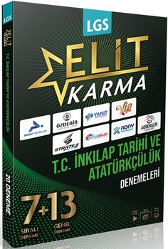 Elit Karma 8.Sınıf İnkılap Tarihi 20 Branş Denemes