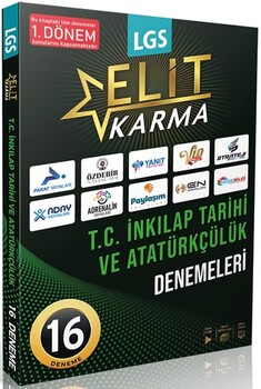 Elit Karma 8.Sınıf İnkılap Tar.16 Lı Den.1.Dönem K