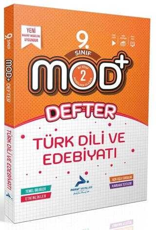 PARAF 9. Sınıf Mod Türk Dili ve Edebiyatı Defter