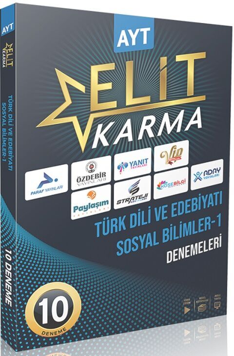 Elit Karma Ayt Edebiyat  10 Branş Deneme
