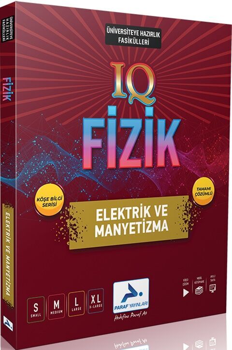 Paraf Yayınları YKS Fizik IQ Optik ve Dalgalar Soru Kütüphanesi