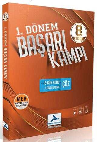 Paraf 8. Sınıf 1. Dönem Başarı Kampı  **YENİ** 2025