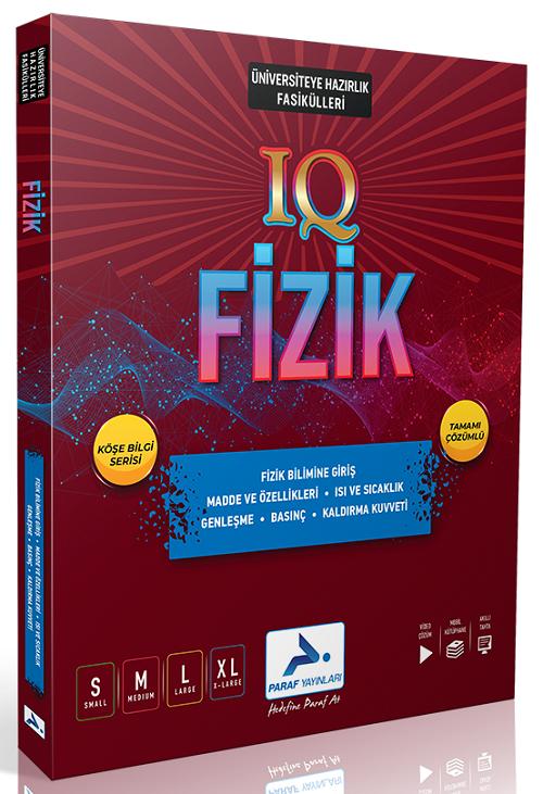 Paraf Yayınları IQ Fizik - Fizik Bilimine Girş S-M-L-XL