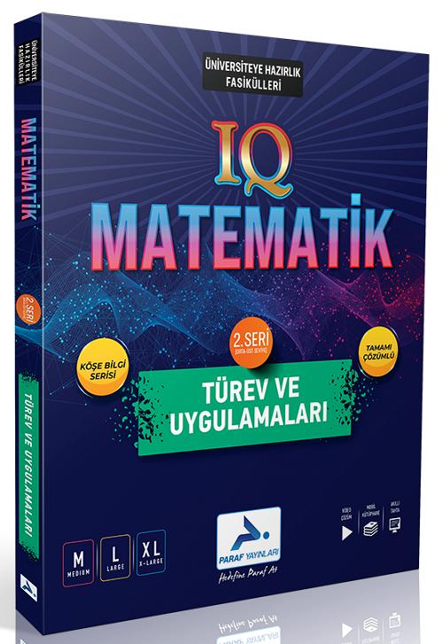 Paraf Yayınları IQ Matematik - 2. Seri - Türev ve Uygulamaları