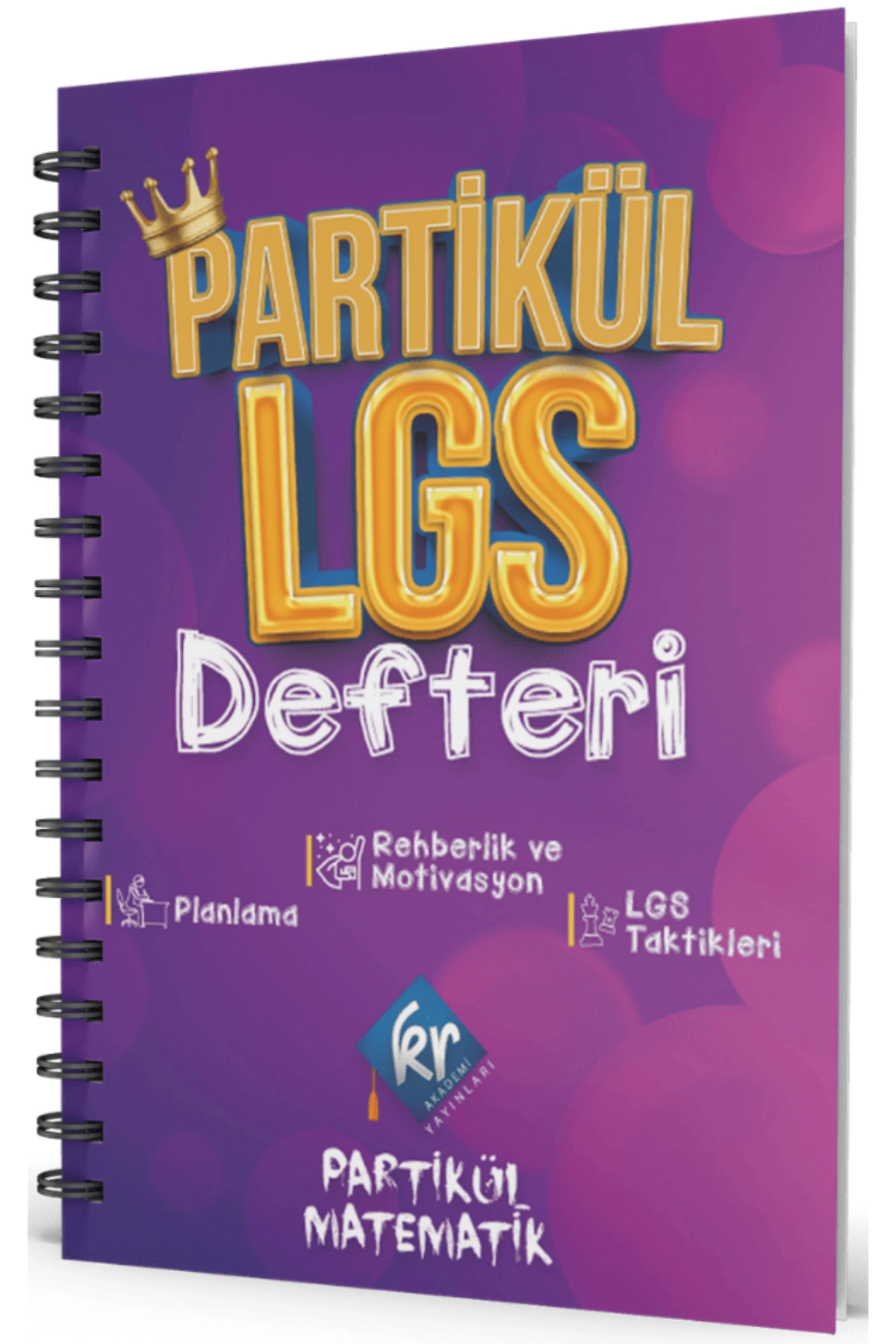 KR AKADEMİ Partikül LGS Planlama Defteri