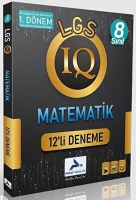 Paraf 8.Sınıf Iq Matematik 12 Li Deneme 2023 1.Dönem Konuları