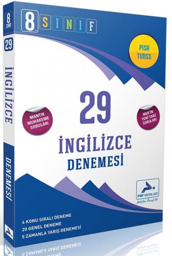 Paraf 8.Sınıf İngilizce 29‘Lu Branş Deneme