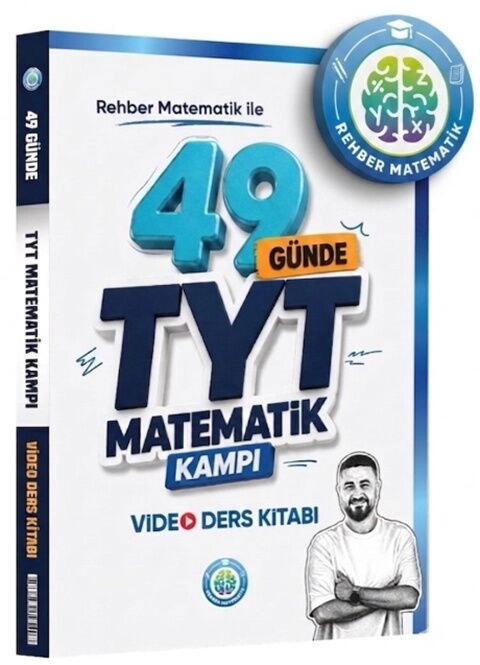 Rehber Matematik 2027 YKS TYT 49 Günde Matematik Kampı Video Ders Kitabı