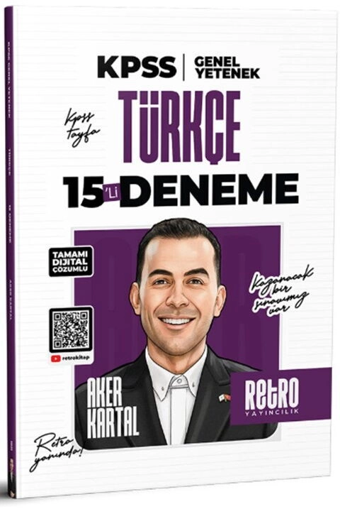RETRO  2026 KPSS GYGK TÜRKÇE 15 Lİ DENEME