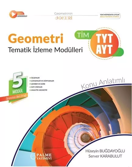 Palme TYT AYT Geometri TİM Tematik İzleme Modülleri 2025