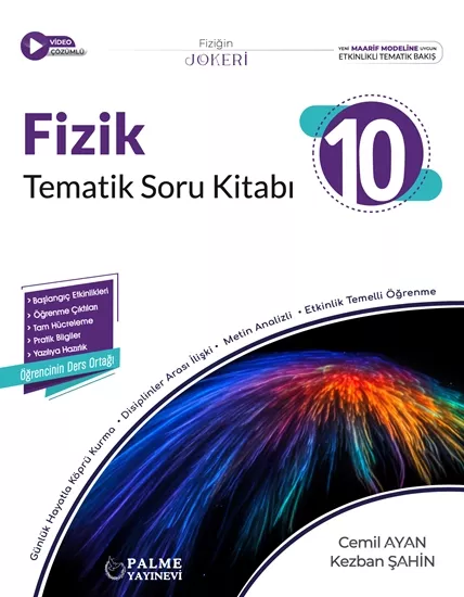 Palme 10.Sınıf Fizik Tematik Soru Kitabı 2025-26 YENİ MÜFREDAT