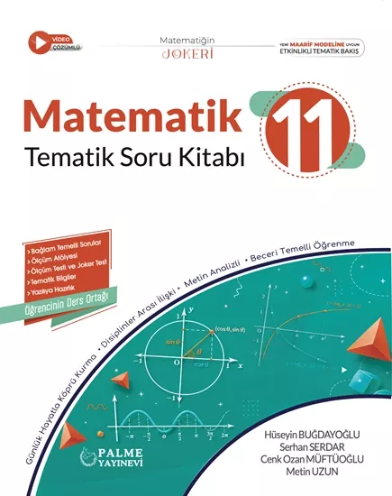 PALME 11.SINIF JOKER MATEMATİK TEMATİK SORU KİTABI 2027