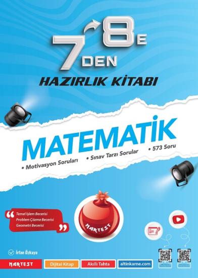 Nartest  7 Den 8 E Matematik Hazırlık Kitabı