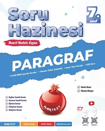 Nartest 7. Sınıf Paragraf Soru Hazinesi 2027