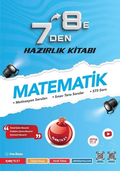 Nartest 7 Den 8 E Matematik Hazırlık Kitabı 2025