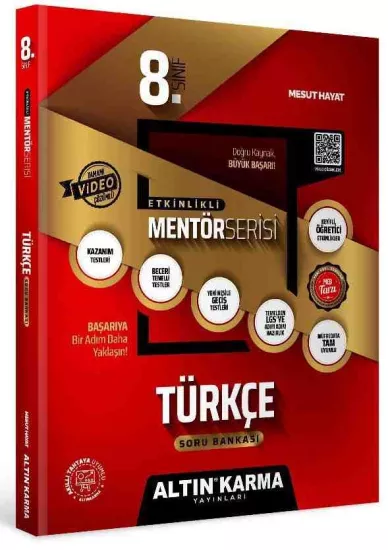 Altın Karma 8.Sınıf Türkçe Altın Etkinlikli Kazanım SB 2025-26