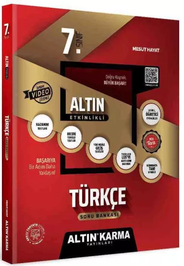 Altın Karma 7.Sınıf Türkçe Altın Etkinlikli Kazanım SB 205-26