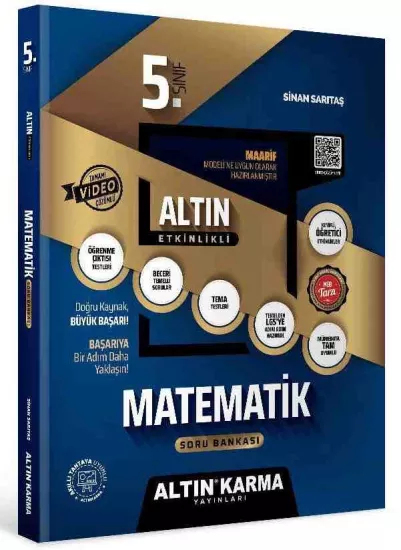 Altın Karma 5.Sınıf Matematik Altın Etkinlikli Kazanım SB 2025-26