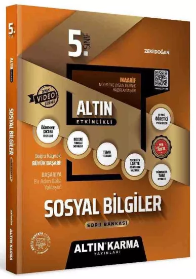 ALTIN KARMA 5.Sınıf Sosyal Bilgiler Altın Etkinlikli Kaza 2025-26