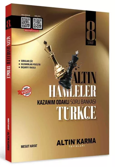 ALTIN KARMA 8.SINIF ALTIN HAMLELER TÜRKÇE SORU BANKASI 2025-26