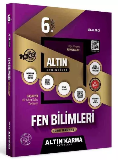 Altın Karma 6.Sınıf Fen Bilimleri Altın Etkinlikli Kazan 2025-26