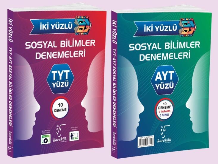 İKİ YÜZLÜ TYT AYT SOSYAL BİLİMLER DENEMELERİ **YENİ**2025
