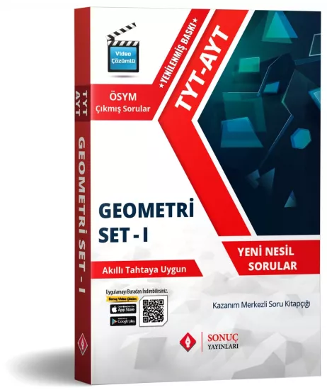 Tyt-ayt Geometri Modül Set-ı- Sonuç Yayınları 2024-2025