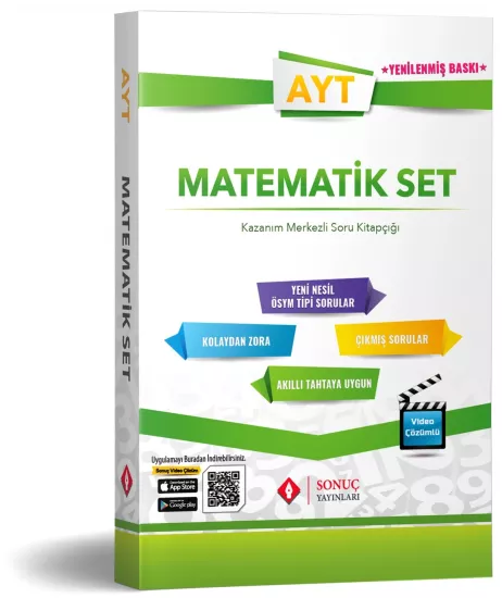 Ayt Matematik Moduler Set Sonuç Yayınları 2024-2025