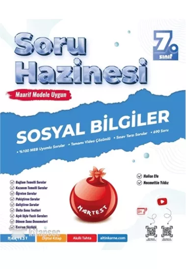 Nartest 7. Sınıf Sosyal Bilgiler Soru Hazinesi 2027