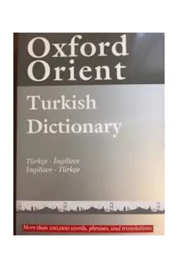 Oxford Yayınları Orient Turkish Dictionary Türkçe Ingilizce Ingilizce Türkçe