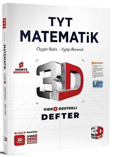 3D Yayınları TYT Matematik Video Destekli Def