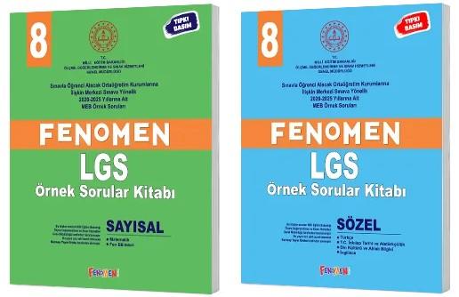 Fenomen 8 LGS Sözel – Sayısal Örnek Sorular Set