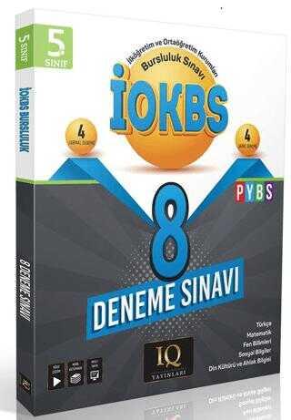 IQ YAYINLARI 5.SINIF İOKBS 8 DENEME **YENİİ**2025