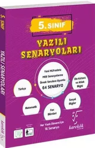 Karekök 5. Sınıf Yazılı Senaryoları 2026