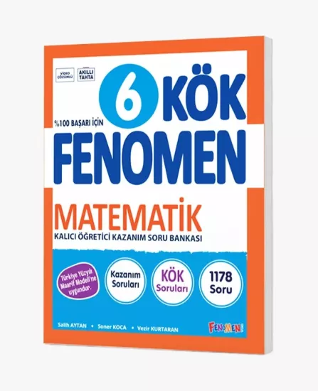 FENOMEN 6 KÖK MATEMATİK SORU BANKASI