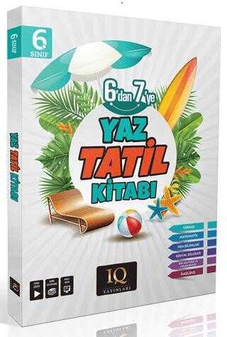 IQ Yayınları 6. Sınıf Yaz Tatil Kitabı **YENİ**2025
